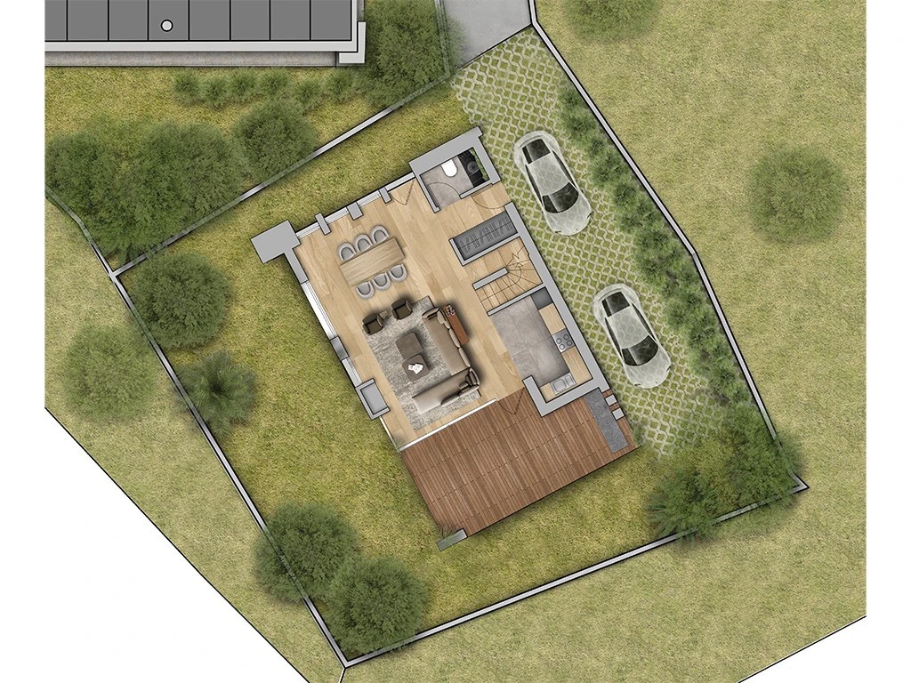 Floorplan for 4-bedroom Villa, Platres, Limassol, Cyprus