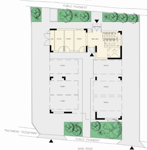 Floorplan for 3-bedroom Apartment, Pafos, Paphos, Cyprus