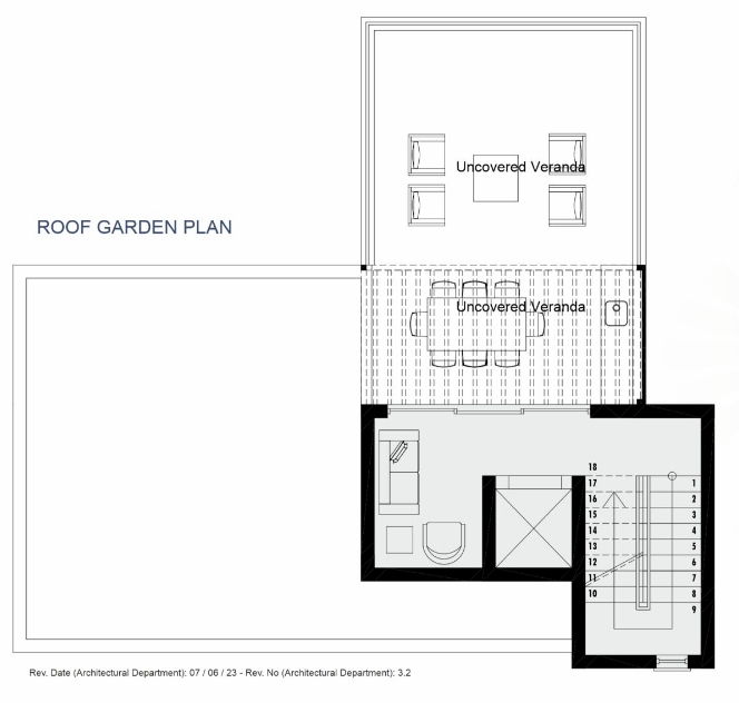 Floorplan for 5-bedroom Villa, Kouklia, Paphos, Cyprus