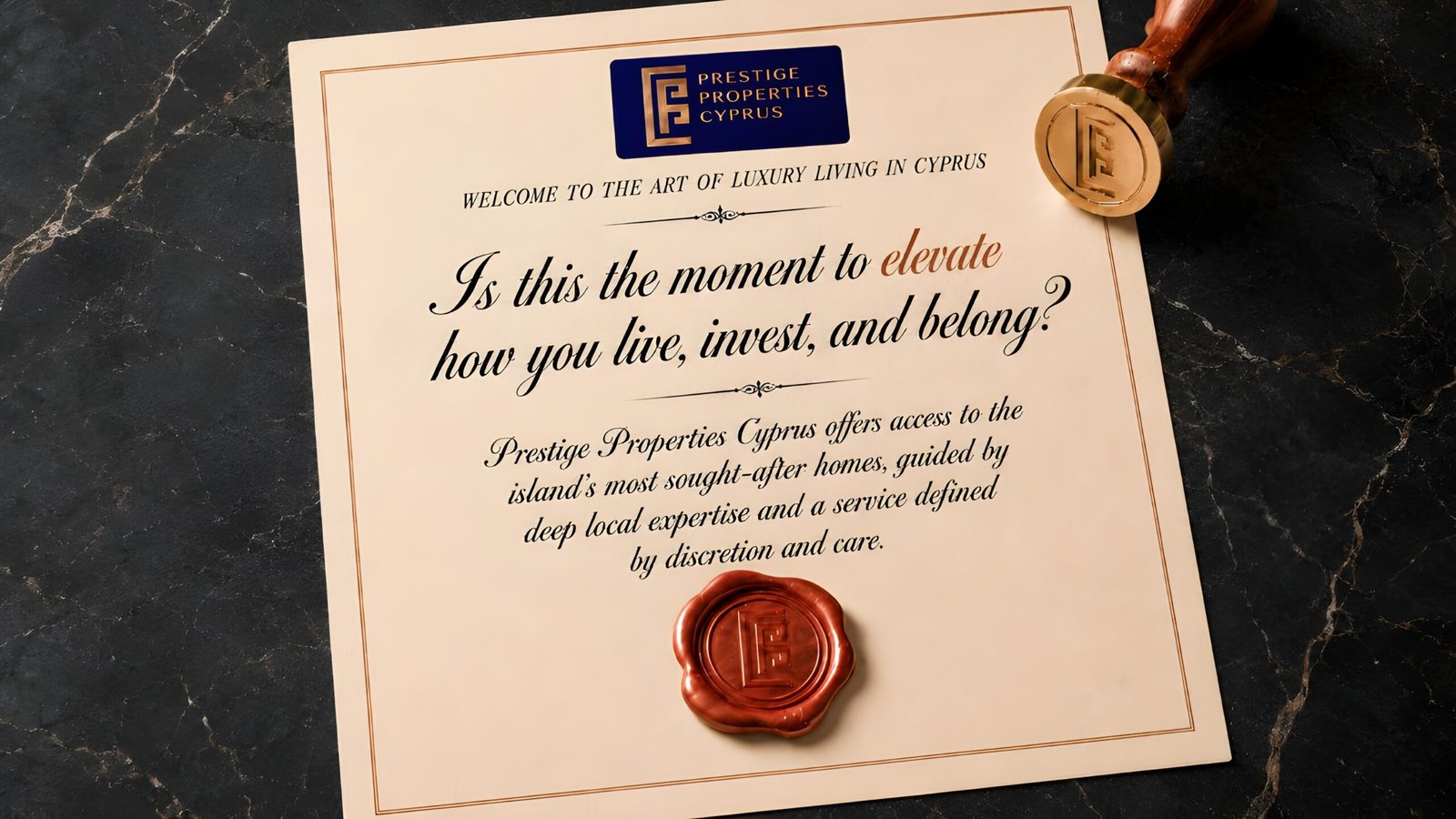 Prestige Properties Cyprus - The Art of Luxury Living